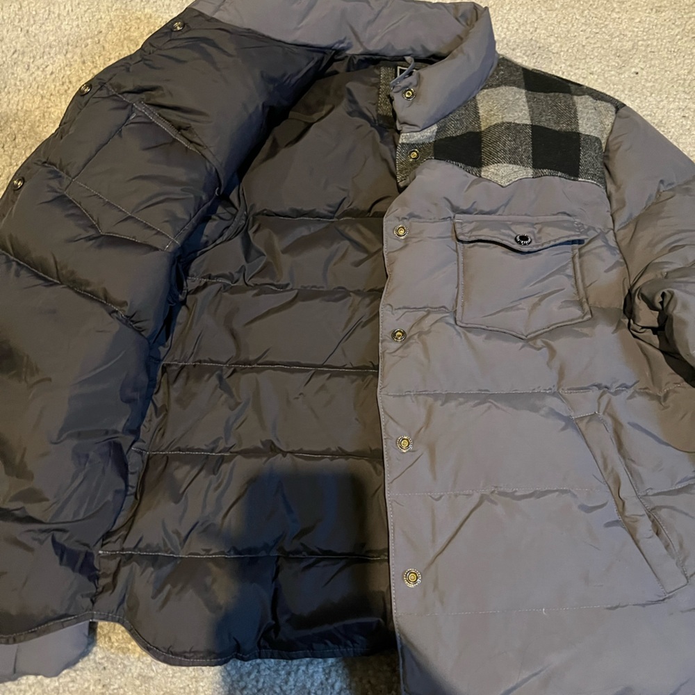 Grey womens penfield jacket size large used
